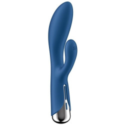 Satisfyer Vibro Rabbit Spinning Rabbit 1 11 x 3.5cm Bleu